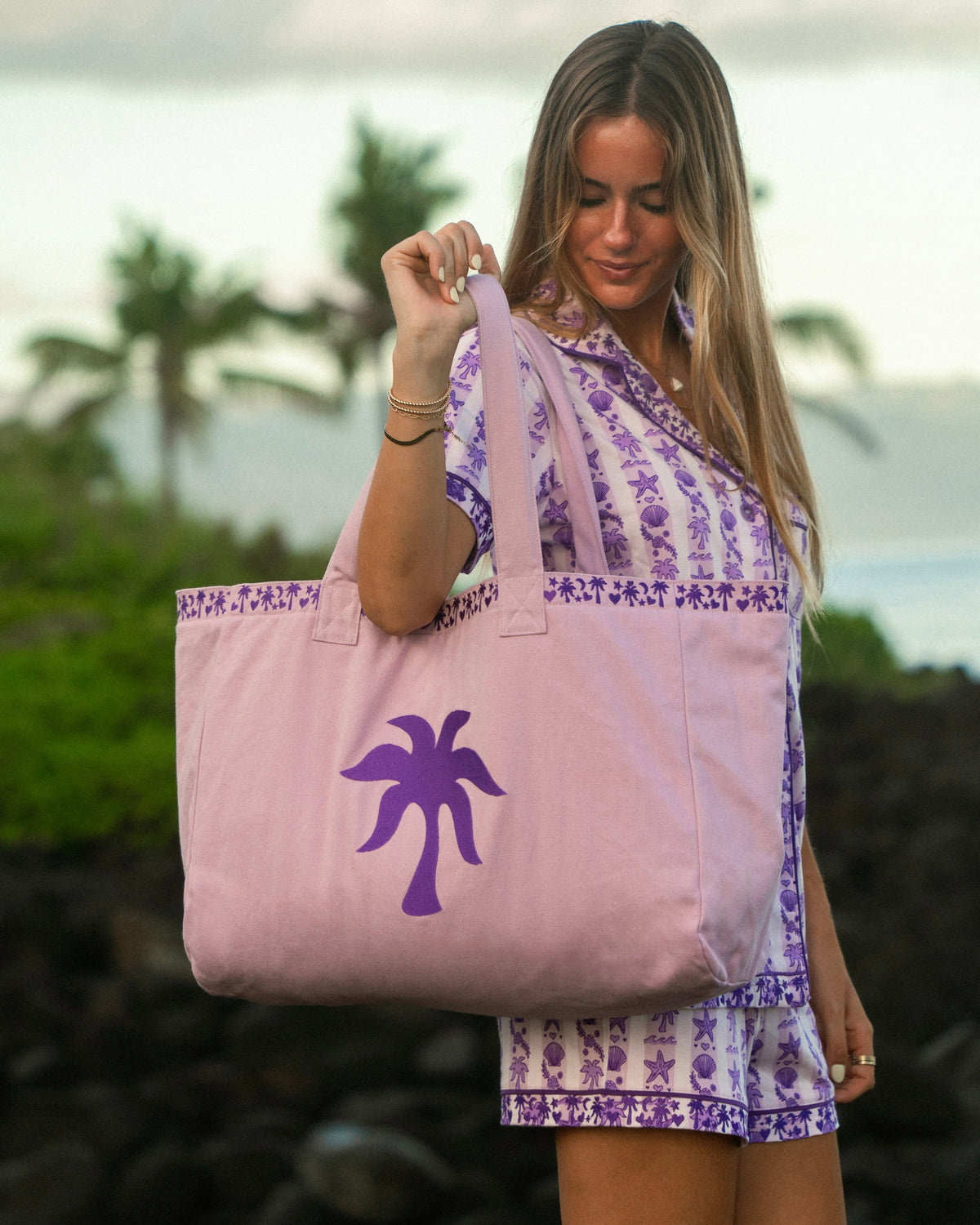 Couture Carryall in Twilight (Reversible)