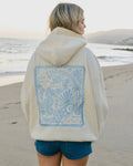 "Live in the Moment" Hoodie in Sand